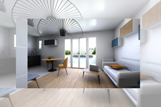 Studio 27 m² cave & balcon – PLESSIS ROBINSON (92)